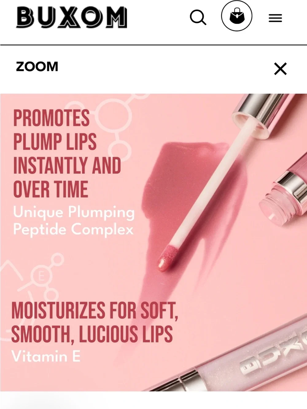 Buxom Full-On Plumping Lip Polish — Dolly Mauve Pink